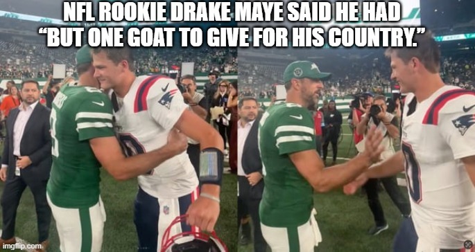 Drake Maye meme