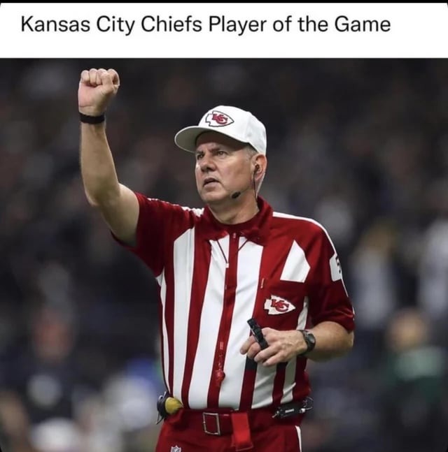 Kansas city chiefs referee meme