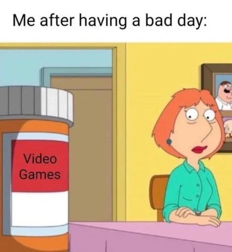 After having a bad day – meme