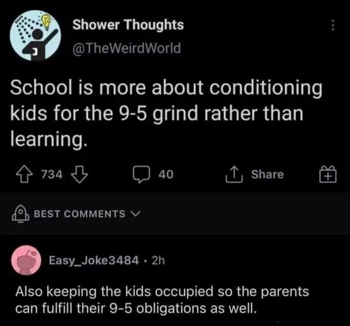 It’s hard to believe you can be schooled for 15-20 years, and when you are done, they tell you that you aren’t qualified for anything.