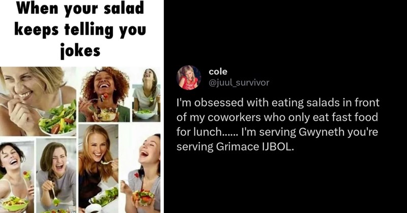 Obnoxious employee boasts about eating salad on his lunch break while coworkers eat junk food: ‘They probably feel bad that you’re eating a boring salad’