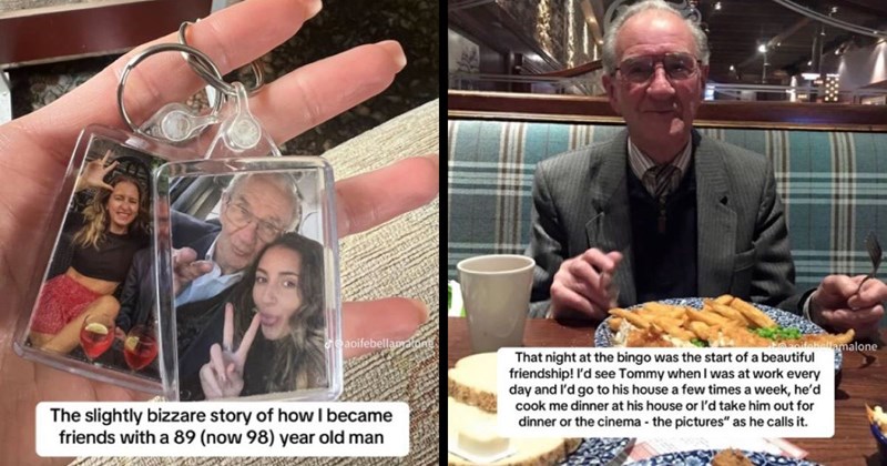 19-year-old college student befriends 89-year-old widower at her bookie job, become the best of friends over 9 years: ‘It was obvious he was really lonely’