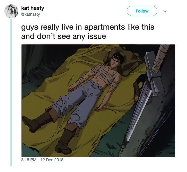 It takes Guts to live like this – meme