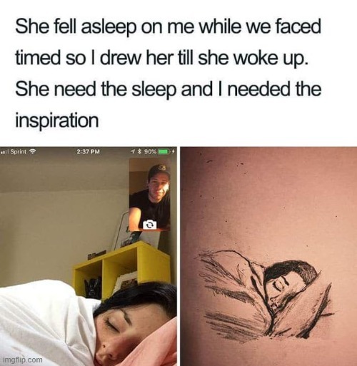 Wholesome, sleep and inspiration – meme