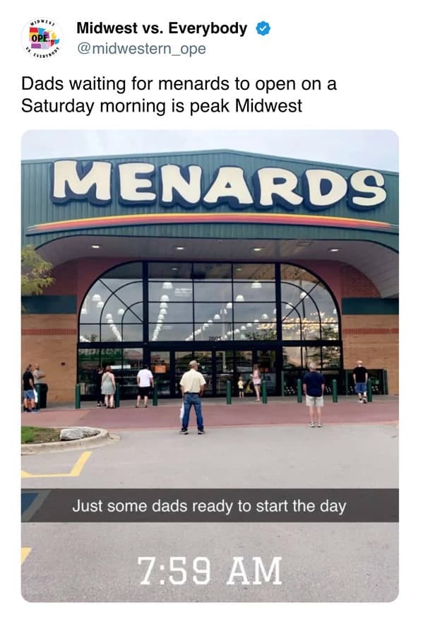 Midwest dad – meme