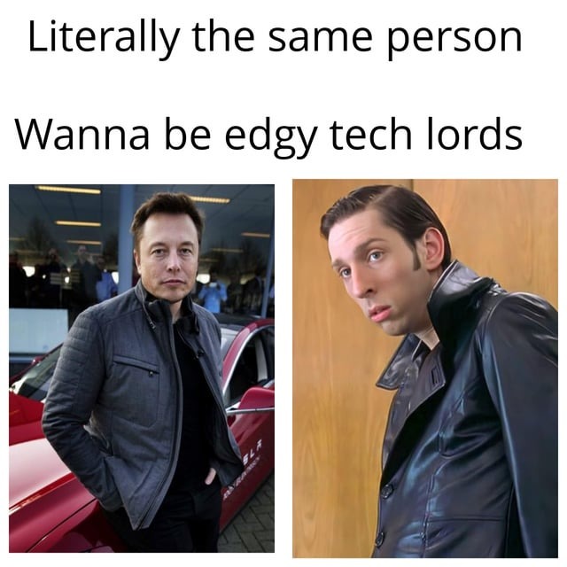 Edgy tech lord outfit – meme