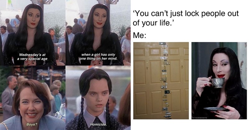 25+ Creepy and Kooky Addams Family Memes