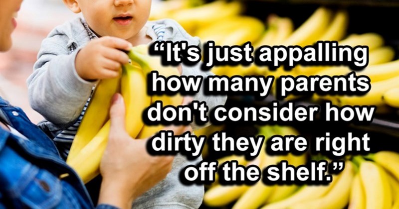 ‘Stop this!’: Discussion on ‘lazy parenting’ sparks after parent allows their kid to grab and immediately start eating the unwashed grocery store produce