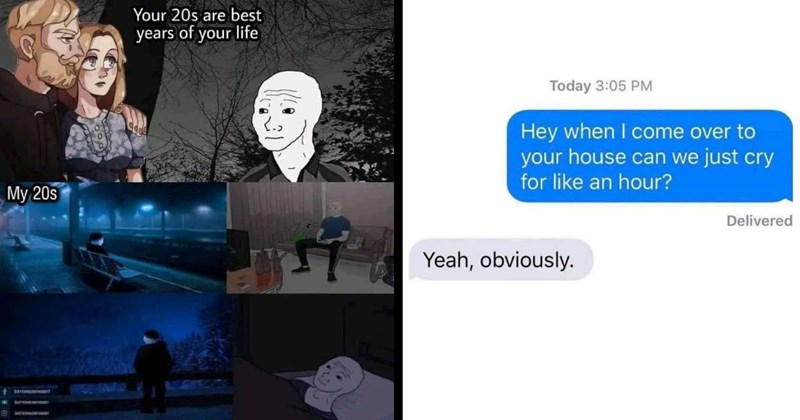 34 Sad Memes That Aren’t Glad Memes