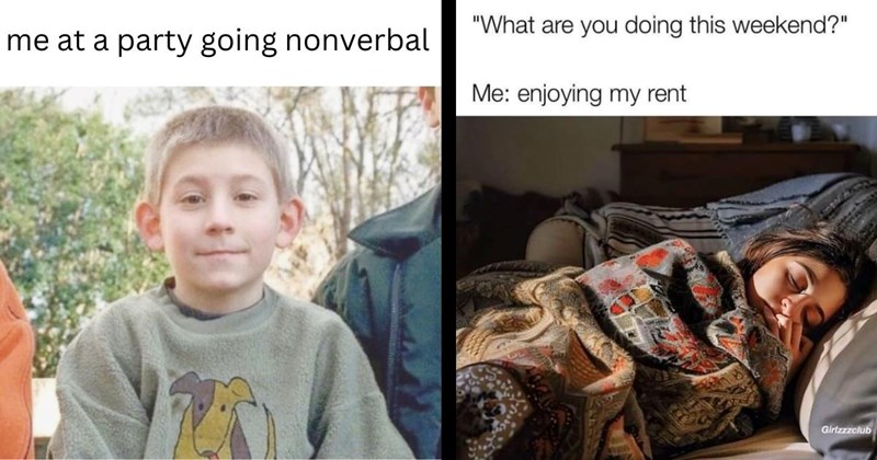 23 Introvert Memes for Mindful Loners Happy to Cancel Their Weekend Plans (October 10, 2024)