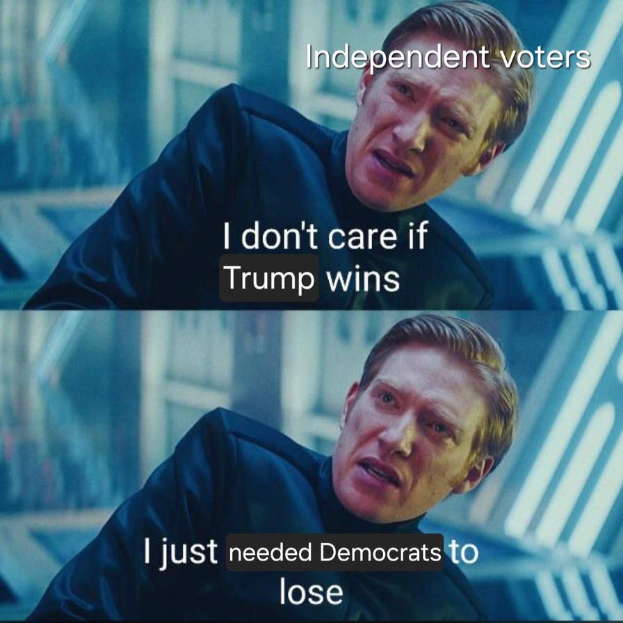 Independent voters – meme