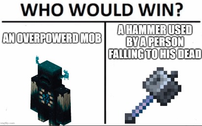 Minecraft who would win meme