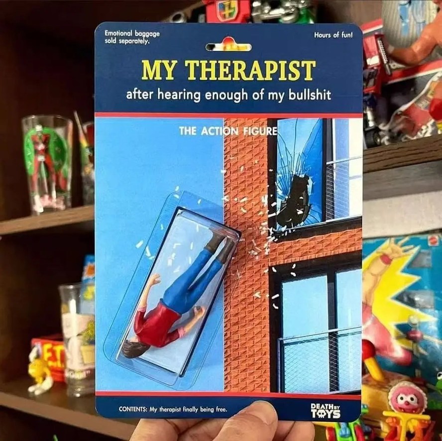 All suicidal therapists should do this on April 1 – meme