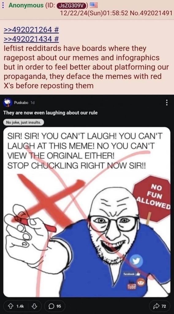 No fun allowed – meme