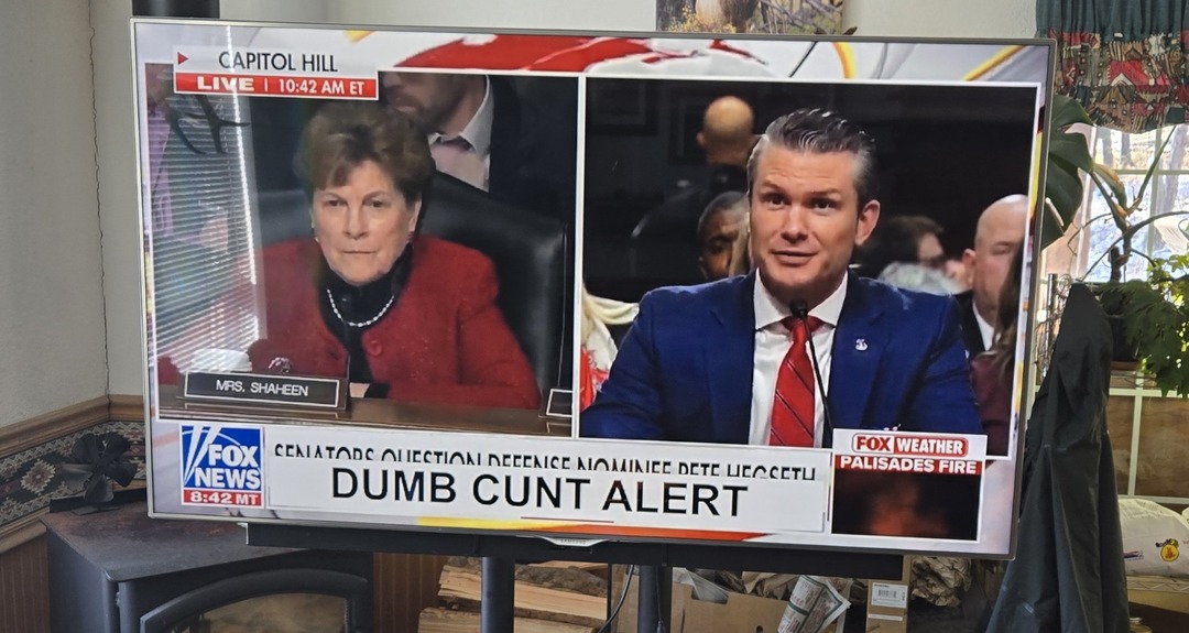 Just caught his on the "live" broadcast. – meme
