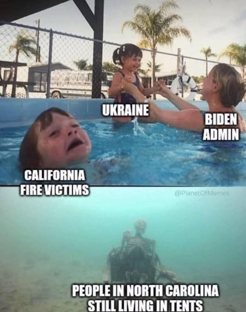 Still praying for N.C. – meme