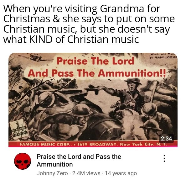 Comin’ right up Grandma! – meme
