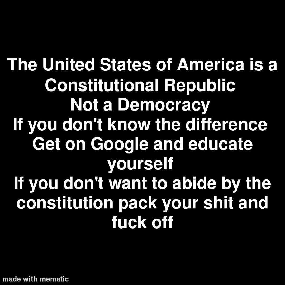 Constitutional Republic – meme