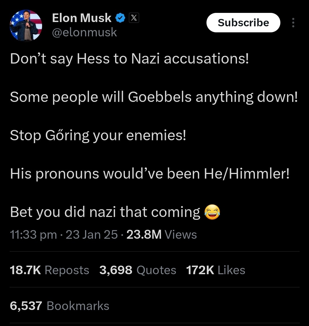 I did nazi that coming – meme