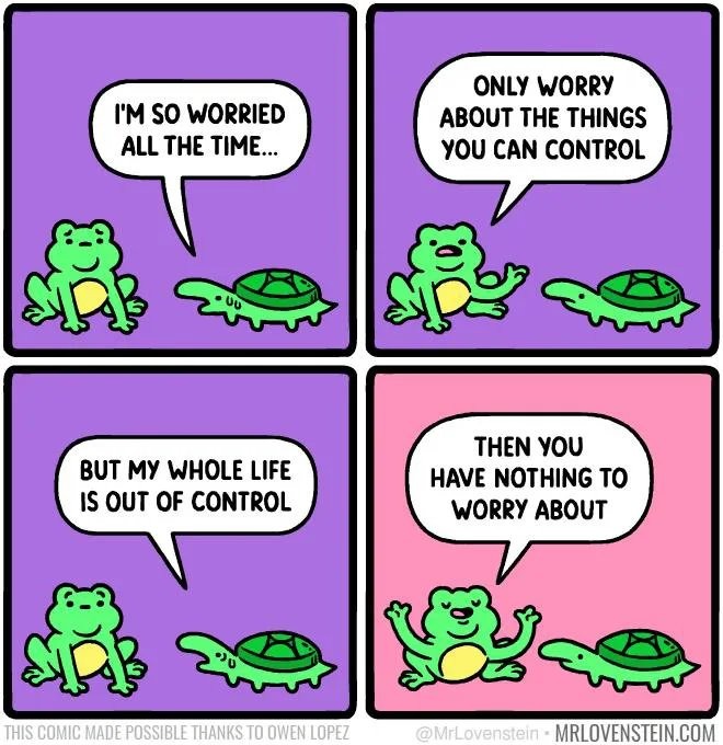 Nothing *worth worrying about – meme
