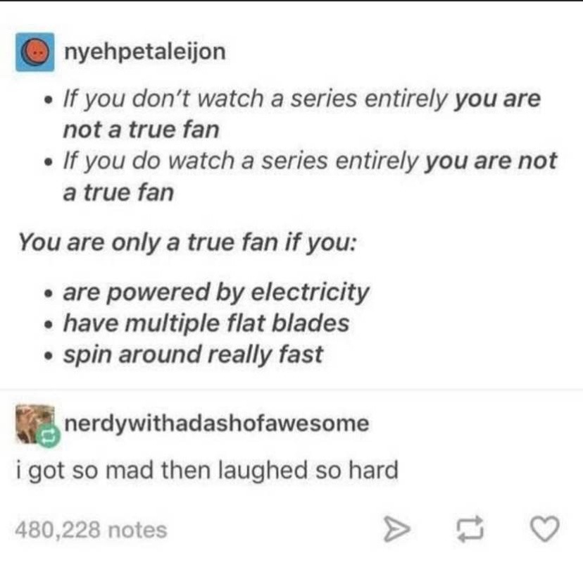 true fan – meme