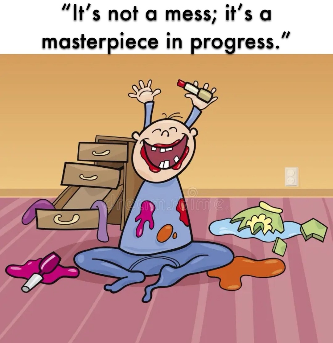 “a masterpiece in progress” – meme