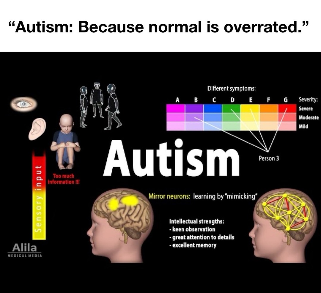 “Normal is overrated” – meme