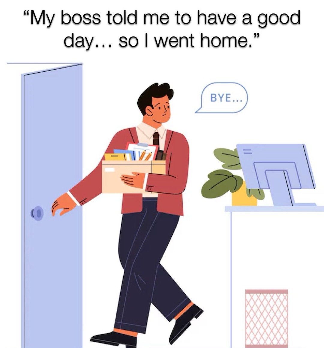 bye bye – meme