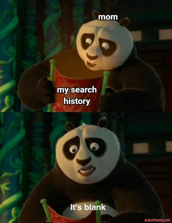 my search history be like creds : makeitmeme