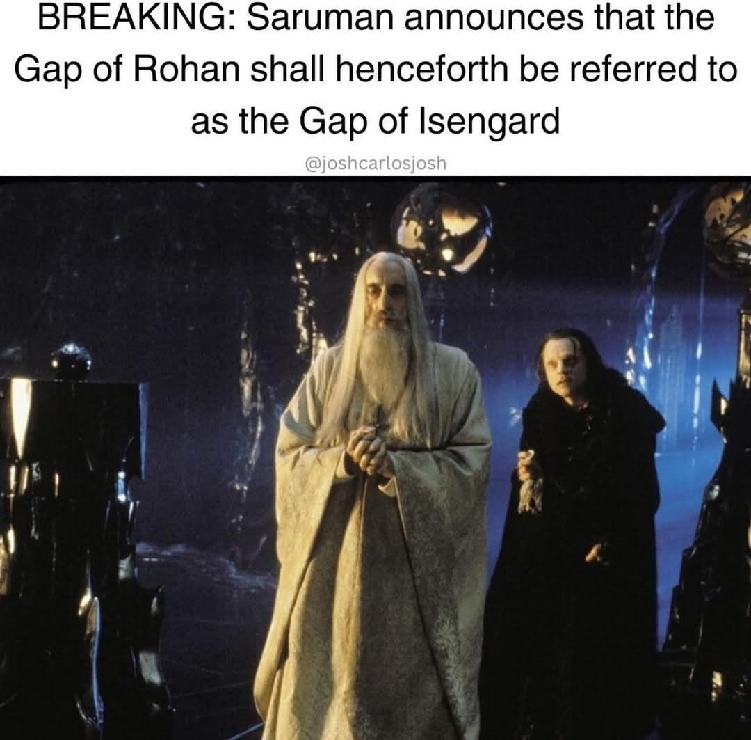 Gap of mordor – meme