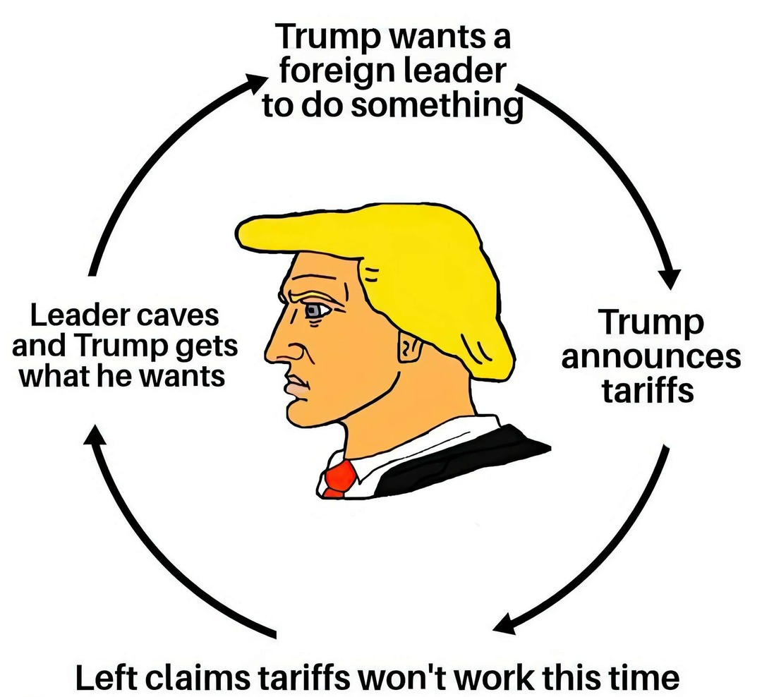Lefties losing it – meme
