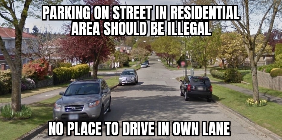 Illegal parking – meme