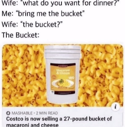 Bucket list – meme