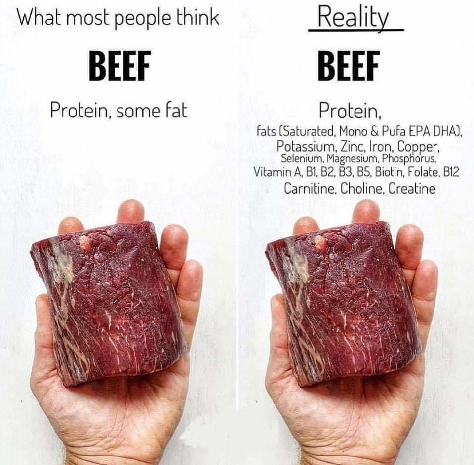 Beef is never just beef. – meme