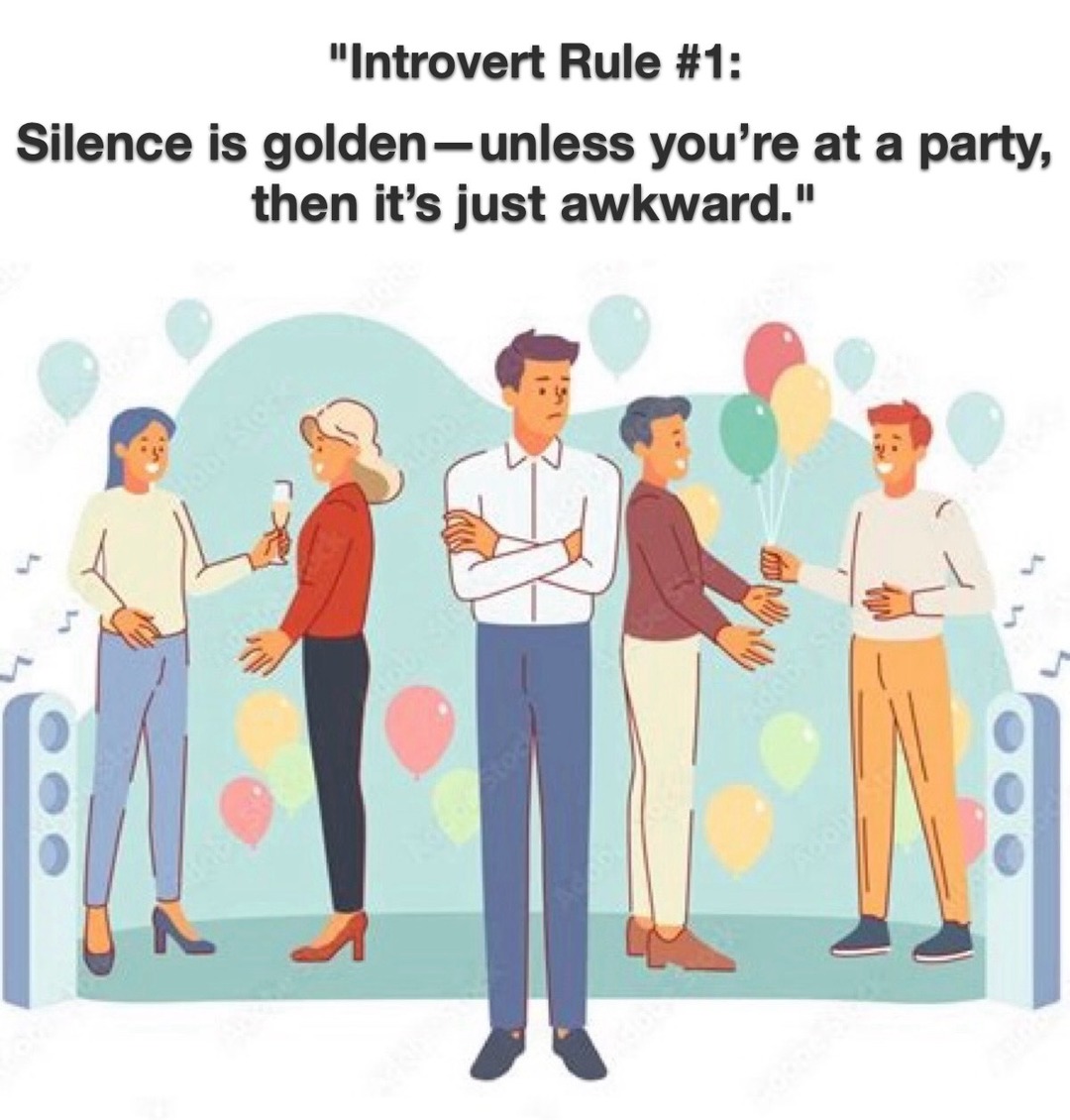 Introvert rule #1 – meme