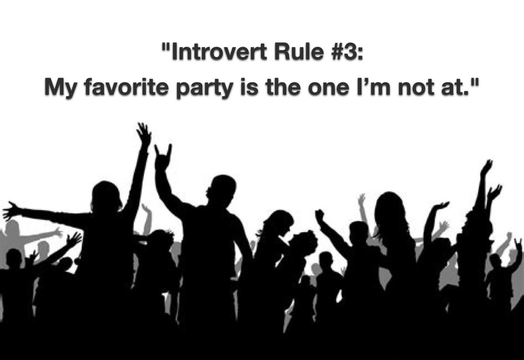 Introvert rule #3 – meme