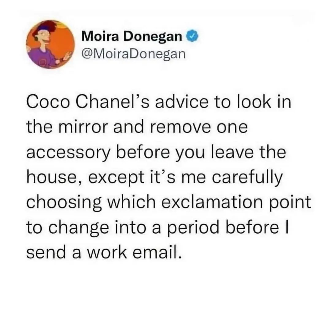 Exclamation point – meme