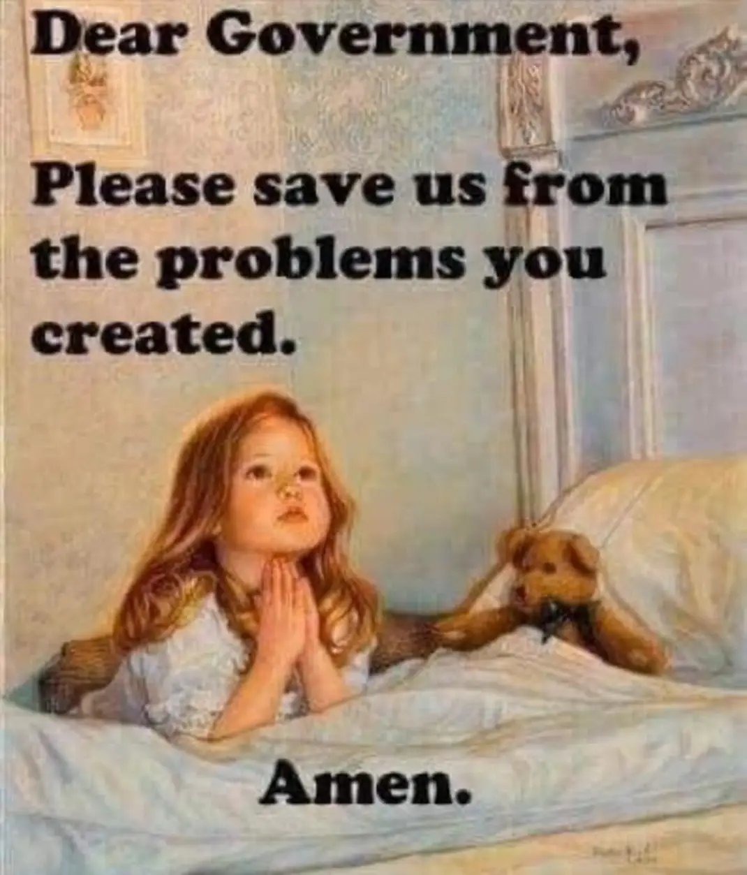 Statist god – meme