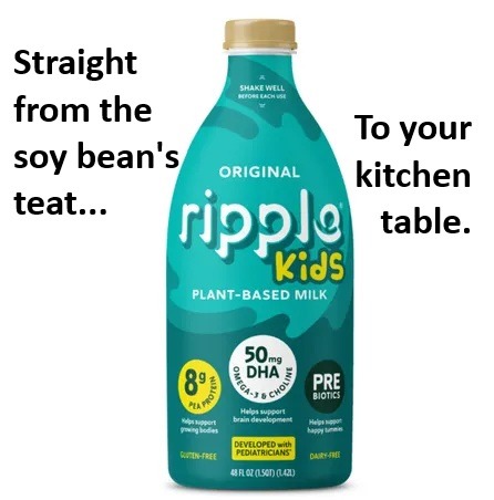 Isn’t calling this crap "milk" false advertising? – meme