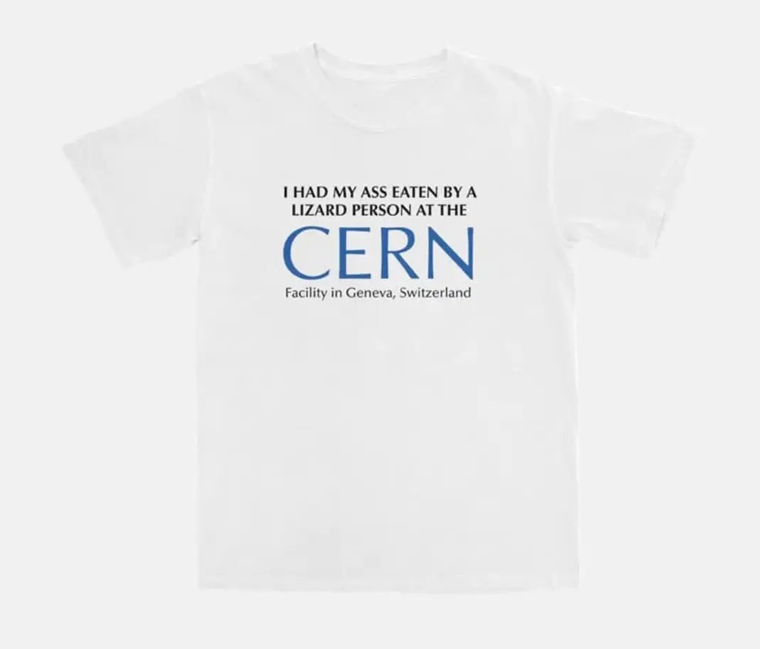 Cern tourist tee – meme
