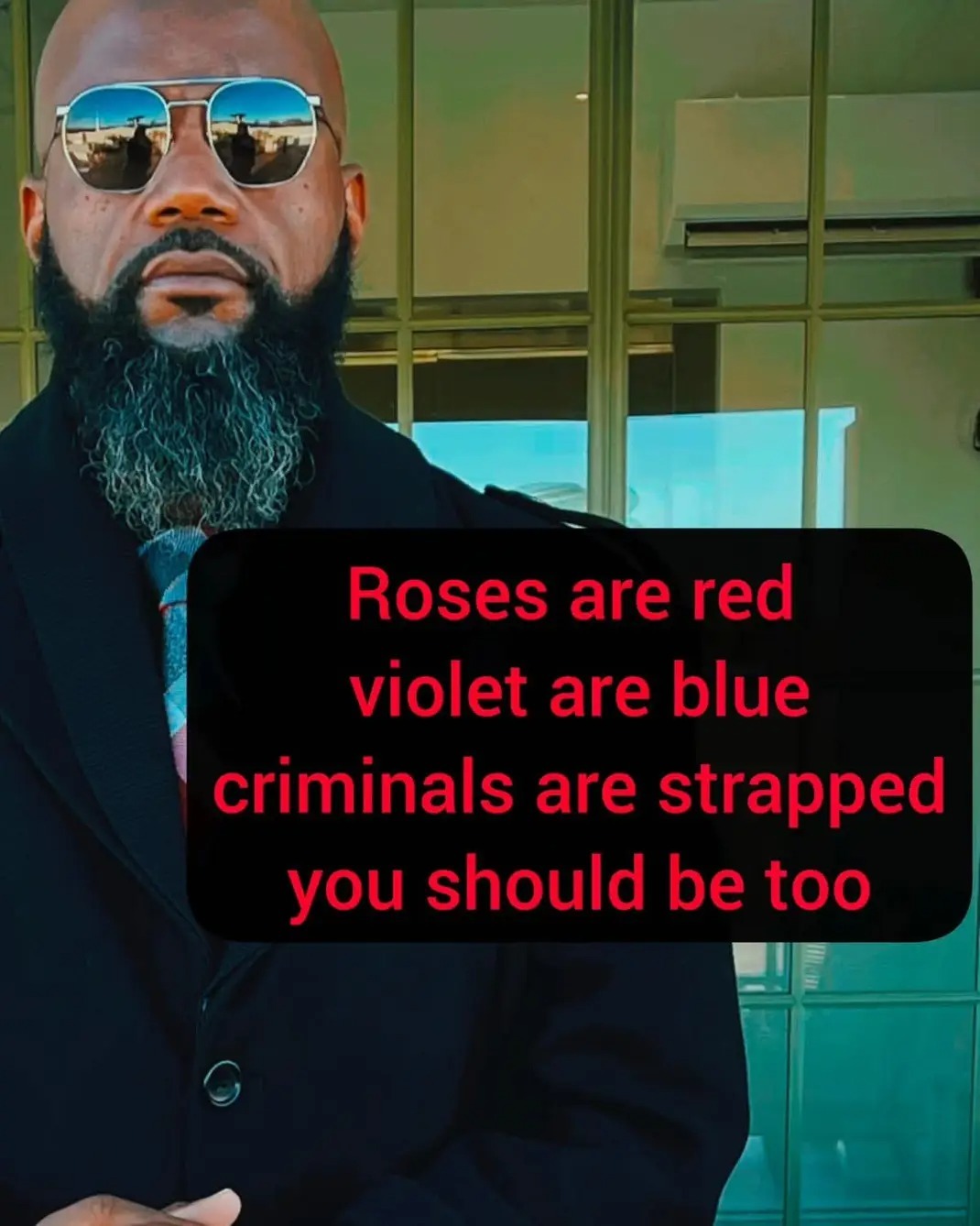 Stay strapped – meme