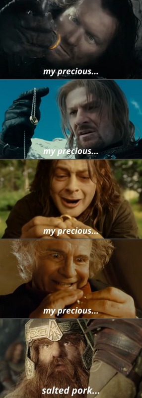 I’ll take that Gimli. – meme