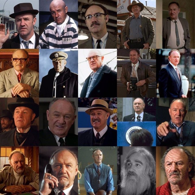 first saw Gene Hackman in Enemy of the State (1998). A film way ahead of its time in terms of Snowden-esque privacy violations. RIP – meme