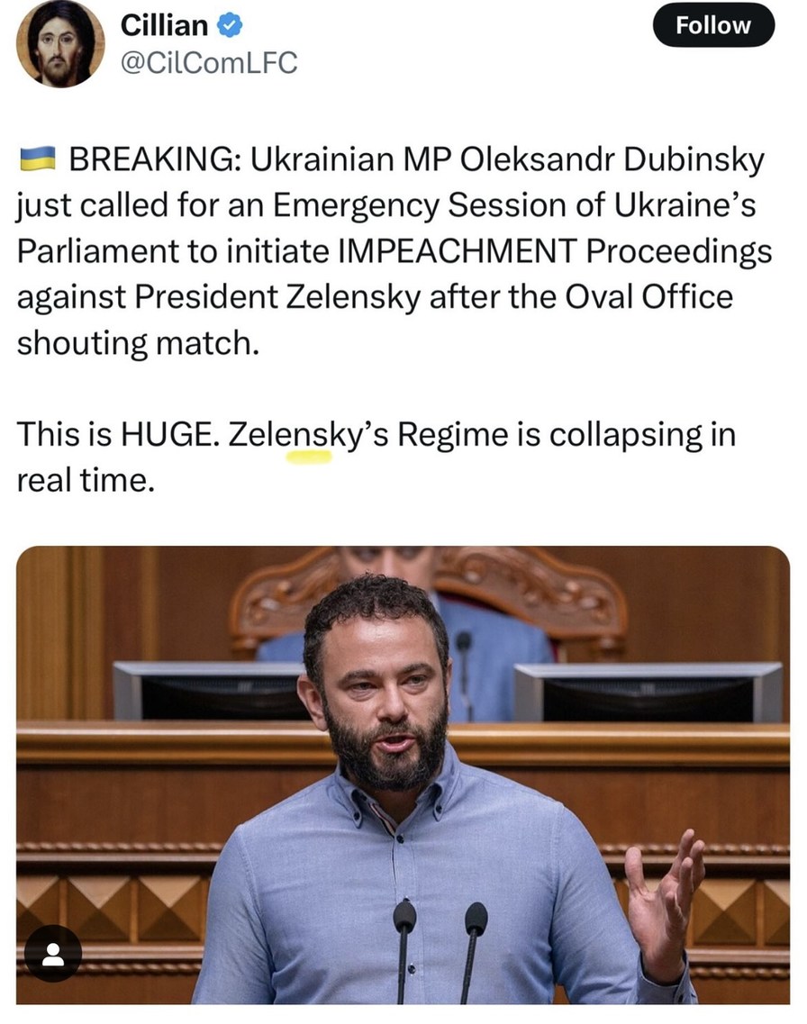 The dominoes are falling – meme
