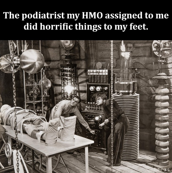 Bad Chiropodist – meme