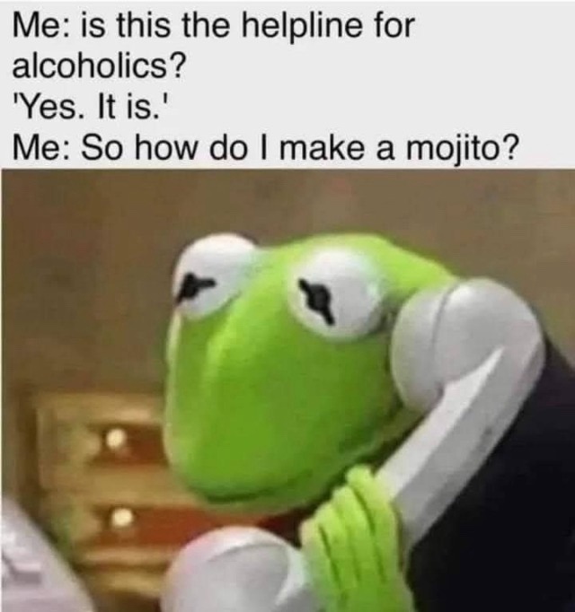 Go heavy on the mint – meme