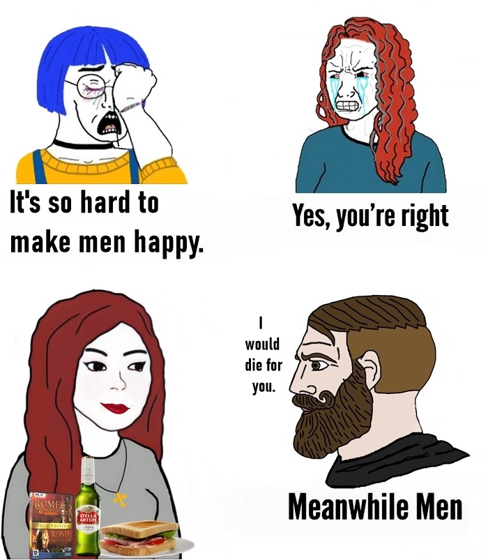 If only women could make a meme like this