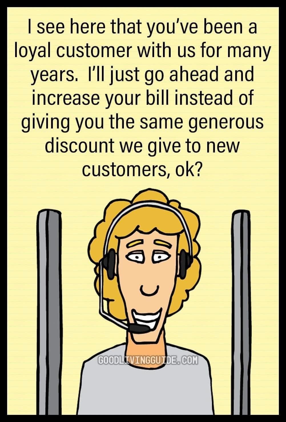 Customer – meme