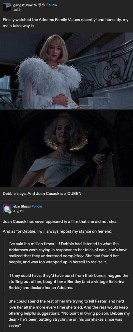 When you’re an Addams – meme