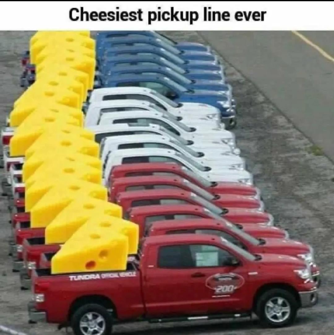 Cheesiest pickup line ever – meme